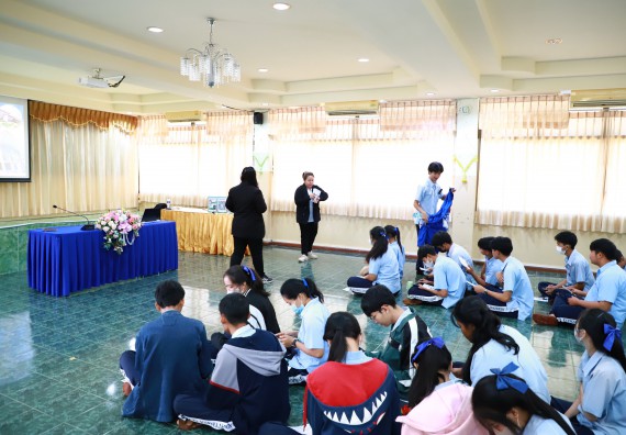 ภาพกิจกรรม  คณะวิทยาศาสตร์และเทคโนโลยี จัดค่ายวิทยาศาสตร์สัญจร ปีการศึกษา 2566  โรงเรียนพิไกรวิทยา