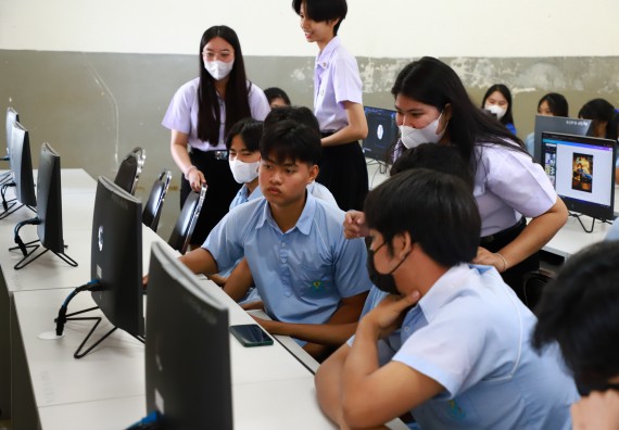 ภาพกิจกรรม  คณะวิทยาศาสตร์และเทคโนโลยี จัดค่ายวิทยาศาสตร์สัญจร ปีการศึกษา 2566  โรงเรียนพิไกรวิทยา