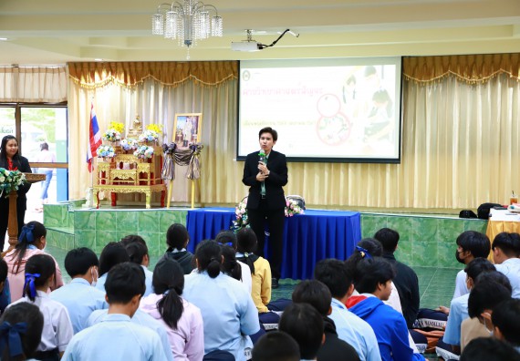 ภาพกิจกรรม  คณะวิทยาศาสตร์และเทคโนโลยี จัดค่ายวิทยาศาสตร์สัญจร ปีการศึกษา 2566  โรงเรียนพิไกรวิทยา