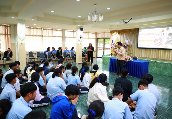 ภาพกิจกรรม  คณะวิทยาศาสตร์และเทคโนโลยี จัดค่ายวิทยาศาสตร์สัญจร ปีการศึกษา 2566  โรงเรียนพิไกรวิทยา