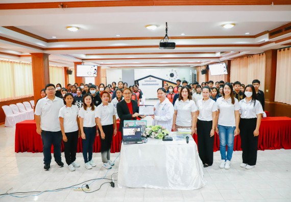 ภาพกิจกรรม  คณะวิทยาศาสตร์และเทคโนโลยี จัดค่ายวิทยาศาสตร์สัญจร ปีการศึกษา 2566  โรงเรียนวังแขมวิทยาคม