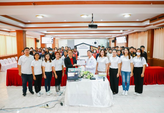 ภาพกิจกรรม  คณะวิทยาศาสตร์และเทคโนโลยี จัดค่ายวิทยาศาสตร์สัญจร ปีการศึกษา 2566  โรงเรียนวังแขมวิทยาคม