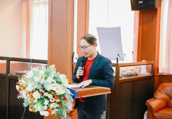 ภาพกิจกรรม  คณะวิทยาศาสตร์และเทคโนโลยี จัดค่ายวิทยาศาสตร์สัญจร ปีการศึกษา 2566  โรงเรียนวังแขมวิทยาคม