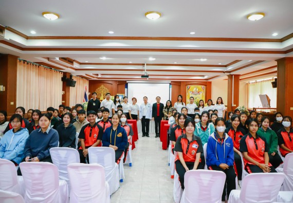 ภาพกิจกรรม  คณะวิทยาศาสตร์และเทคโนโลยี จัดค่ายวิทยาศาสตร์สัญจร ปีการศึกษา 2566  โรงเรียนวังแขมวิทยาคม