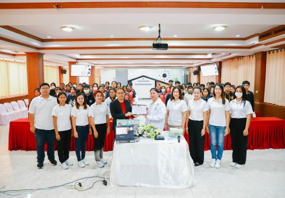 ภาพกิจกรรม  คณะวิทยาศาสตร์และเทคโนโลยี จัดค่ายวิทยาศาสตร์สัญจร ปีการศึกษา 2566  โรงเรียนวังแขมวิทยาคม