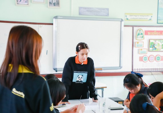 ภาพกิจกรรม  คณะวิทยาศาสตร์และเทคโนโลยี จัดค่ายวิทยาศาสตร์สัญจร ปีการศึกษา 2566  โรงเรียนวังแขมวิทยาคม