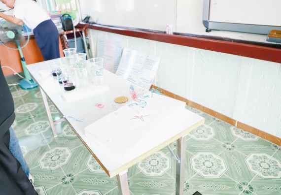 ภาพกิจกรรม  คณะวิทยาศาสตร์และเทคโนโลยี จัดค่ายวิทยาศาสตร์สัญจร ปีการศึกษา 2566  โรงเรียนวังแขมวิทยาคม