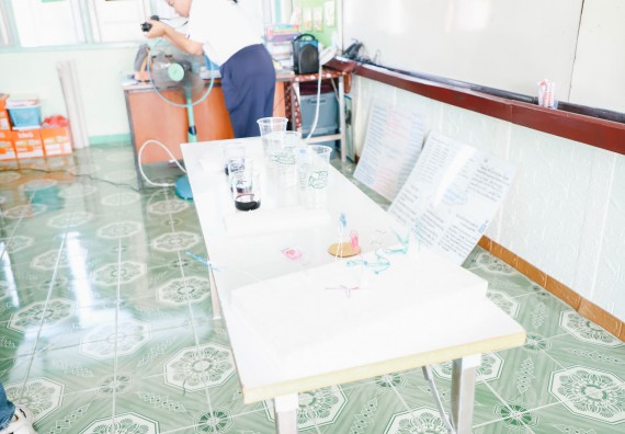 ภาพกิจกรรม  คณะวิทยาศาสตร์และเทคโนโลยี จัดค่ายวิทยาศาสตร์สัญจร ปีการศึกษา 2566  โรงเรียนวังแขมวิทยาคม