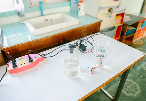 ภาพกิจกรรม  คณะวิทยาศาสตร์และเทคโนโลยี จัดค่ายวิทยาศาสตร์สัญจร ปีการศึกษา 2566  โรงเรียนวังแขมวิทยาคม