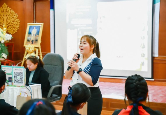 ภาพกิจกรรม  คณะวิทยาศาสตร์และเทคโนโลยี จัดค่ายวิทยาศาสตร์สัญจร ปีการศึกษา 2566  โรงเรียนวังแขมวิทยาคม