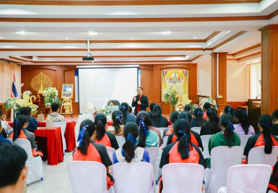ภาพกิจกรรม  คณะวิทยาศาสตร์และเทคโนโลยี จัดค่ายวิทยาศาสตร์สัญจร ปีการศึกษา 2566  โรงเรียนวังแขมวิทยาคม