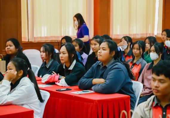 ภาพกิจกรรม  คณะวิทยาศาสตร์และเทคโนโลยี จัดค่ายวิทยาศาสตร์สัญจร ปีการศึกษา 2566  โรงเรียนวังแขมวิทยาคม