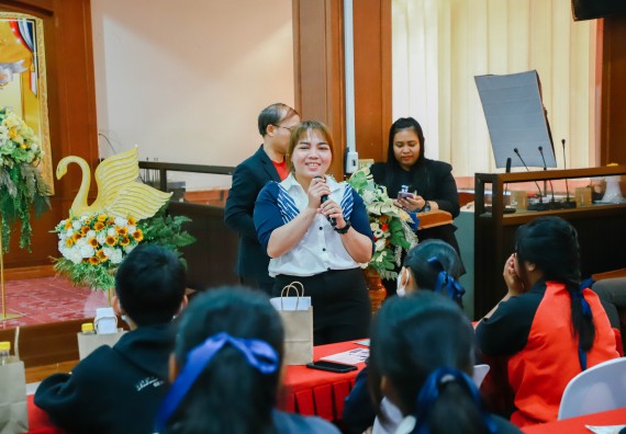 ภาพกิจกรรม  คณะวิทยาศาสตร์และเทคโนโลยี จัดค่ายวิทยาศาสตร์สัญจร ปีการศึกษา 2566  โรงเรียนวังแขมวิทยาคม