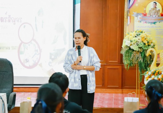 ภาพกิจกรรม  คณะวิทยาศาสตร์และเทคโนโลยี จัดค่ายวิทยาศาสตร์สัญจร ปีการศึกษา 2566  โรงเรียนวังแขมวิทยาคม