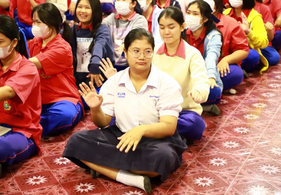 คณะวิทยาศาสตร์และเทคโนโลยี จัดค่ายวิทยาศาสตร์สัญจร ปีการศึกษา 2566  โรงเรียนเฉลิมพระเกียรติสมเด็จพระศรีนครินทร์ กำแพงเพชร