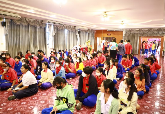 คณะวิทยาศาสตร์และเทคโนโลยี จัดค่ายวิทยาศาสตร์สัญจร ปีการศึกษา 2566  โรงเรียนเฉลิมพระเกียรติสมเด็จพระศรีนครินทร์ กำแพงเพชร