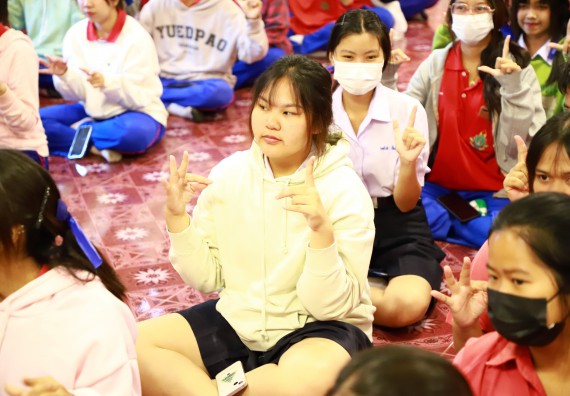 คณะวิทยาศาสตร์และเทคโนโลยี จัดค่ายวิทยาศาสตร์สัญจร ปีการศึกษา 2566  โรงเรียนเฉลิมพระเกียรติสมเด็จพระศรีนครินทร์ กำแพงเพชร