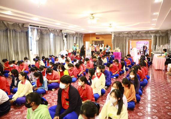 คณะวิทยาศาสตร์และเทคโนโลยี จัดค่ายวิทยาศาสตร์สัญจร ปีการศึกษา 2566  โรงเรียนเฉลิมพระเกียรติสมเด็จพระศรีนครินทร์ กำแพงเพชร