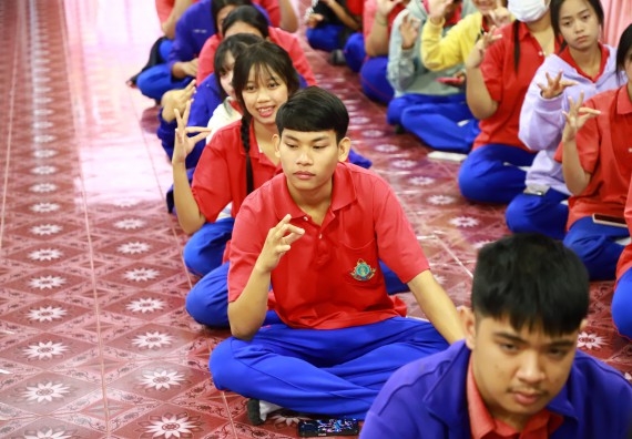 คณะวิทยาศาสตร์และเทคโนโลยี จัดค่ายวิทยาศาสตร์สัญจร ปีการศึกษา 2566  โรงเรียนเฉลิมพระเกียรติสมเด็จพระศรีนครินทร์ กำแพงเพชร