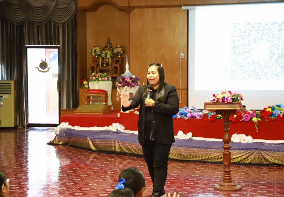 คณะวิทยาศาสตร์และเทคโนโลยี จัดค่ายวิทยาศาสตร์สัญจร ปีการศึกษา 2566  โรงเรียนเฉลิมพระเกียรติสมเด็จพระศรีนครินทร์ กำแพงเพชร