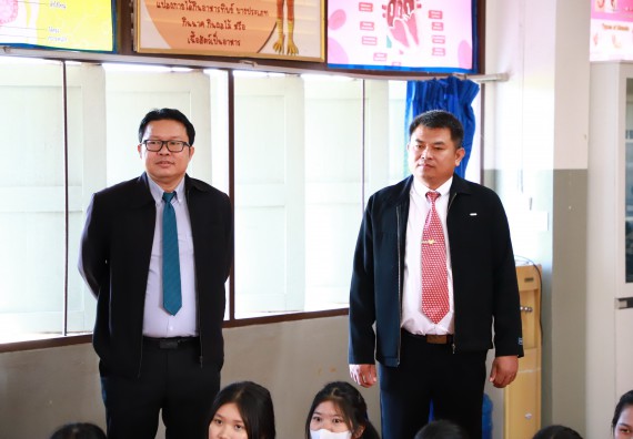 คณะวิทยาศาสตร์และเทคโนโลยี จัดค่ายวิทยาศาสตร์สัญจร ปีการศึกษา 2566  โรงเรียนเฉลิมพระเกียรติสมเด็จพระศรีนครินทร์ กำแพงเพชร