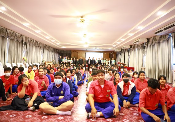 คณะวิทยาศาสตร์และเทคโนโลยี จัดค่ายวิทยาศาสตร์สัญจร ปีการศึกษา 2566  โรงเรียนเฉลิมพระเกียรติสมเด็จพระศรีนครินทร์ กำแพงเพชร