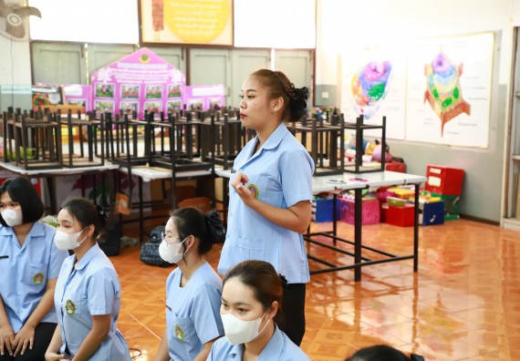 คณะวิทยาศาสตร์และเทคโนโลยี จัดค่ายวิทยาศาสตร์สัญจร ปีการศึกษา 2566  โรงเรียนเฉลิมพระเกียรติสมเด็จพระศรีนครินทร์ กำแพงเพชร