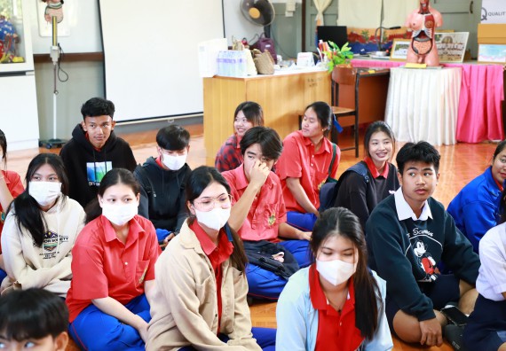 คณะวิทยาศาสตร์และเทคโนโลยี จัดค่ายวิทยาศาสตร์สัญจร ปีการศึกษา 2566  โรงเรียนเฉลิมพระเกียรติสมเด็จพระศรีนครินทร์ กำแพงเพชร