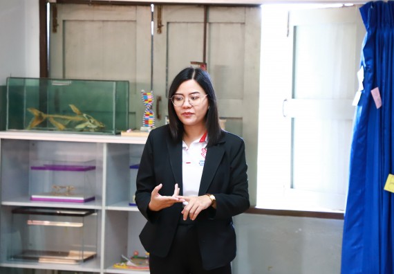 คณะวิทยาศาสตร์และเทคโนโลยี จัดค่ายวิทยาศาสตร์สัญจร ปีการศึกษา 2566  โรงเรียนเฉลิมพระเกียรติสมเด็จพระศรีนครินทร์ กำแพงเพชร