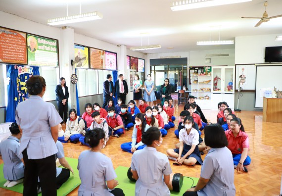 คณะวิทยาศาสตร์และเทคโนโลยี จัดค่ายวิทยาศาสตร์สัญจร ปีการศึกษา 2566  โรงเรียนเฉลิมพระเกียรติสมเด็จพระศรีนครินทร์ กำแพงเพชร