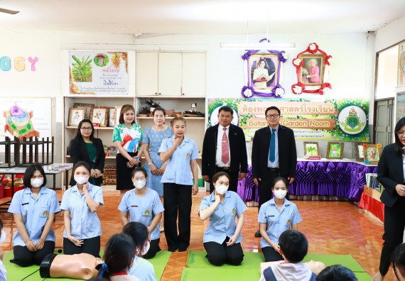 คณะวิทยาศาสตร์และเทคโนโลยี จัดค่ายวิทยาศาสตร์สัญจร ปีการศึกษา 2566  โรงเรียนเฉลิมพระเกียรติสมเด็จพระศรีนครินทร์ กำแพงเพชร