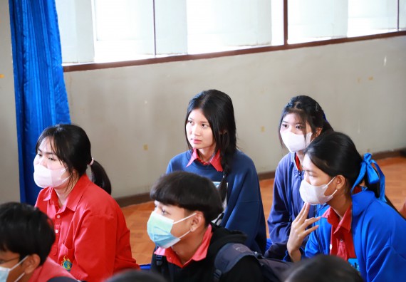 คณะวิทยาศาสตร์และเทคโนโลยี จัดค่ายวิทยาศาสตร์สัญจร ปีการศึกษา 2566  โรงเรียนเฉลิมพระเกียรติสมเด็จพระศรีนครินทร์ กำแพงเพชร