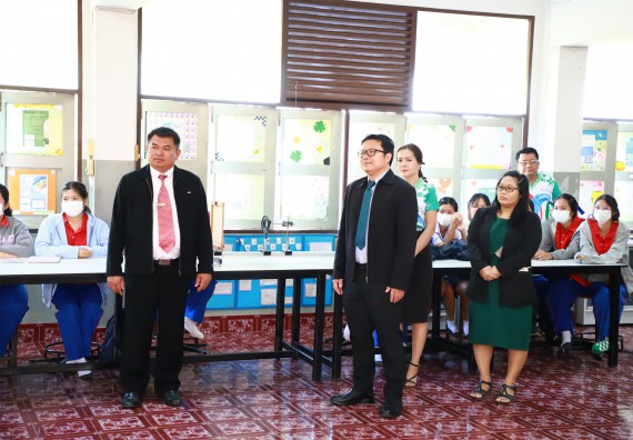 คณะวิทยาศาสตร์และเทคโนโลยี จัดค่ายวิทยาศาสตร์สัญจร ปีการศึกษา 2566  โรงเรียนเฉลิมพระเกียรติสมเด็จพระศรีนครินทร์ กำแพงเพชร