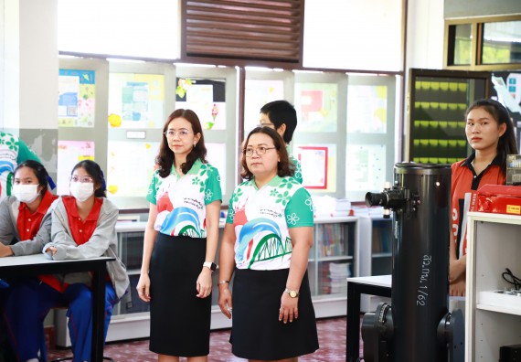 คณะวิทยาศาสตร์และเทคโนโลยี จัดค่ายวิทยาศาสตร์สัญจร ปีการศึกษา 2566  โรงเรียนเฉลิมพระเกียรติสมเด็จพระศรีนครินทร์ กำแพงเพชร