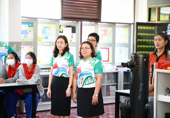 คณะวิทยาศาสตร์และเทคโนโลยี จัดค่ายวิทยาศาสตร์สัญจร ปีการศึกษา 2566  โรงเรียนเฉลิมพระเกียรติสมเด็จพระศรีนครินทร์ กำแพงเพชร