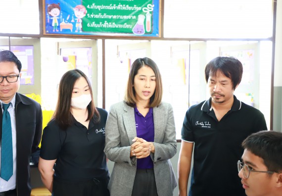 คณะวิทยาศาสตร์และเทคโนโลยี จัดค่ายวิทยาศาสตร์สัญจร ปีการศึกษา 2566  โรงเรียนเฉลิมพระเกียรติสมเด็จพระศรีนครินทร์ กำแพงเพชร