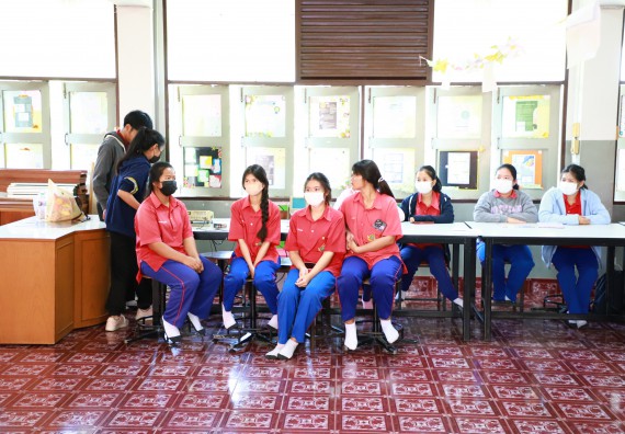 คณะวิทยาศาสตร์และเทคโนโลยี จัดค่ายวิทยาศาสตร์สัญจร ปีการศึกษา 2566  โรงเรียนเฉลิมพระเกียรติสมเด็จพระศรีนครินทร์ กำแพงเพชร