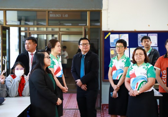 คณะวิทยาศาสตร์และเทคโนโลยี จัดค่ายวิทยาศาสตร์สัญจร ปีการศึกษา 2566  โรงเรียนเฉลิมพระเกียรติสมเด็จพระศรีนครินทร์ กำแพงเพชร