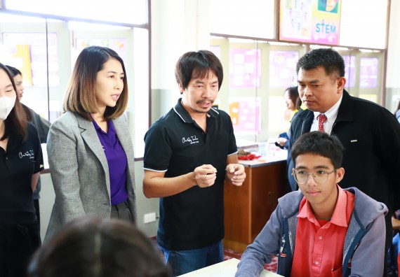 คณะวิทยาศาสตร์และเทคโนโลยี จัดค่ายวิทยาศาสตร์สัญจร ปีการศึกษา 2566  โรงเรียนเฉลิมพระเกียรติสมเด็จพระศรีนครินทร์ กำแพงเพชร