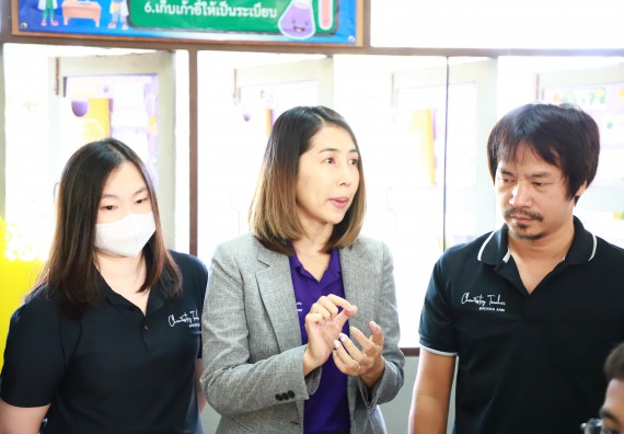 คณะวิทยาศาสตร์และเทคโนโลยี จัดค่ายวิทยาศาสตร์สัญจร ปีการศึกษา 2566  โรงเรียนเฉลิมพระเกียรติสมเด็จพระศรีนครินทร์ กำแพงเพชร