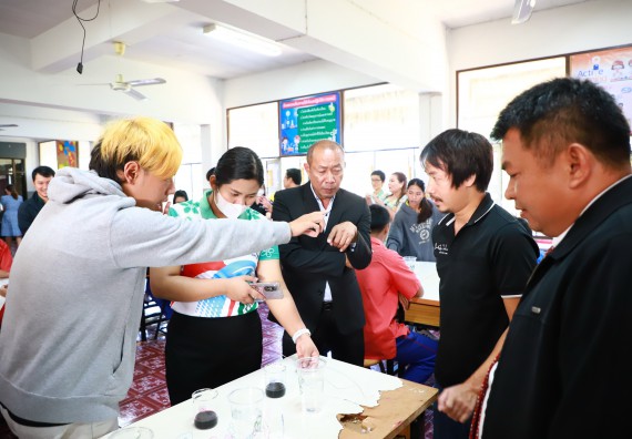 คณะวิทยาศาสตร์และเทคโนโลยี จัดค่ายวิทยาศาสตร์สัญจร ปีการศึกษา 2566  โรงเรียนเฉลิมพระเกียรติสมเด็จพระศรีนครินทร์ กำแพงเพชร