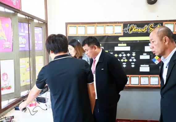 คณะวิทยาศาสตร์และเทคโนโลยี จัดค่ายวิทยาศาสตร์สัญจร ปีการศึกษา 2566  โรงเรียนเฉลิมพระเกียรติสมเด็จพระศรีนครินทร์ กำแพงเพชร