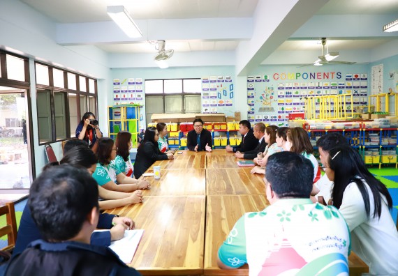 คณะวิทยาศาสตร์และเทคโนโลยี จัดค่ายวิทยาศาสตร์สัญจร ปีการศึกษา 2566  โรงเรียนเฉลิมพระเกียรติสมเด็จพระศรีนครินทร์ กำแพงเพชร