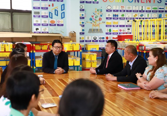 คณะวิทยาศาสตร์และเทคโนโลยี จัดค่ายวิทยาศาสตร์สัญจร ปีการศึกษา 2566  โรงเรียนเฉลิมพระเกียรติสมเด็จพระศรีนครินทร์ กำแพงเพชร