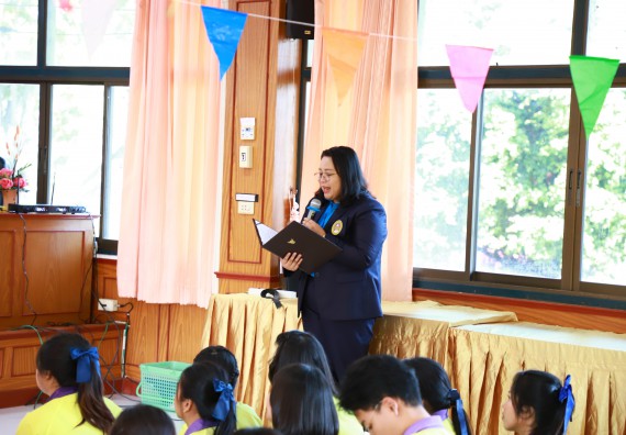 คณะวิทยาศาสตร์และเทคโนโลยี จัดค่ายวิทยาศาสตร์สัญจร ปีการศึกษา 2566  โรงเรียนทุ่งโพธิ์ทะเลพิทยา