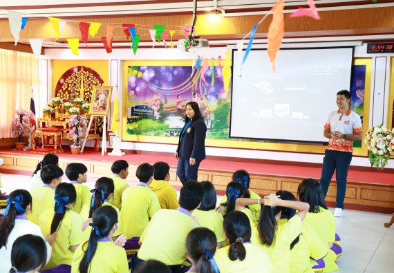 คณะวิทยาศาสตร์และเทคโนโลยี จัดค่ายวิทยาศาสตร์สัญจร ปีการศึกษา 2566  โรงเรียนทุ่งโพธิ์ทะเลพิทยา