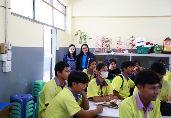 คณะวิทยาศาสตร์และเทคโนโลยี จัดค่ายวิทยาศาสตร์สัญจร ปีการศึกษา 2566  โรงเรียนทุ่งโพธิ์ทะเลพิทยา