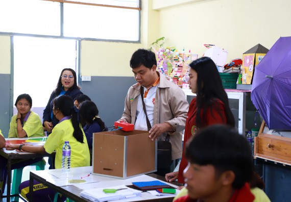 คณะวิทยาศาสตร์และเทคโนโลยี จัดค่ายวิทยาศาสตร์สัญจร ปีการศึกษา 2566  โรงเรียนทุ่งโพธิ์ทะเลพิทยา