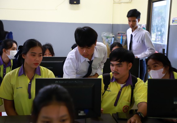 คณะวิทยาศาสตร์และเทคโนโลยี จัดค่ายวิทยาศาสตร์สัญจร ปีการศึกษา 2566  โรงเรียนทุ่งโพธิ์ทะเลพิทยา