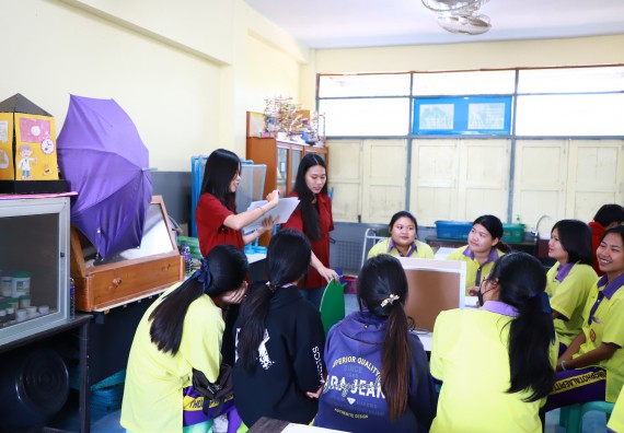 คณะวิทยาศาสตร์และเทคโนโลยี จัดค่ายวิทยาศาสตร์สัญจร ปีการศึกษา 2566  โรงเรียนทุ่งโพธิ์ทะเลพิทยา